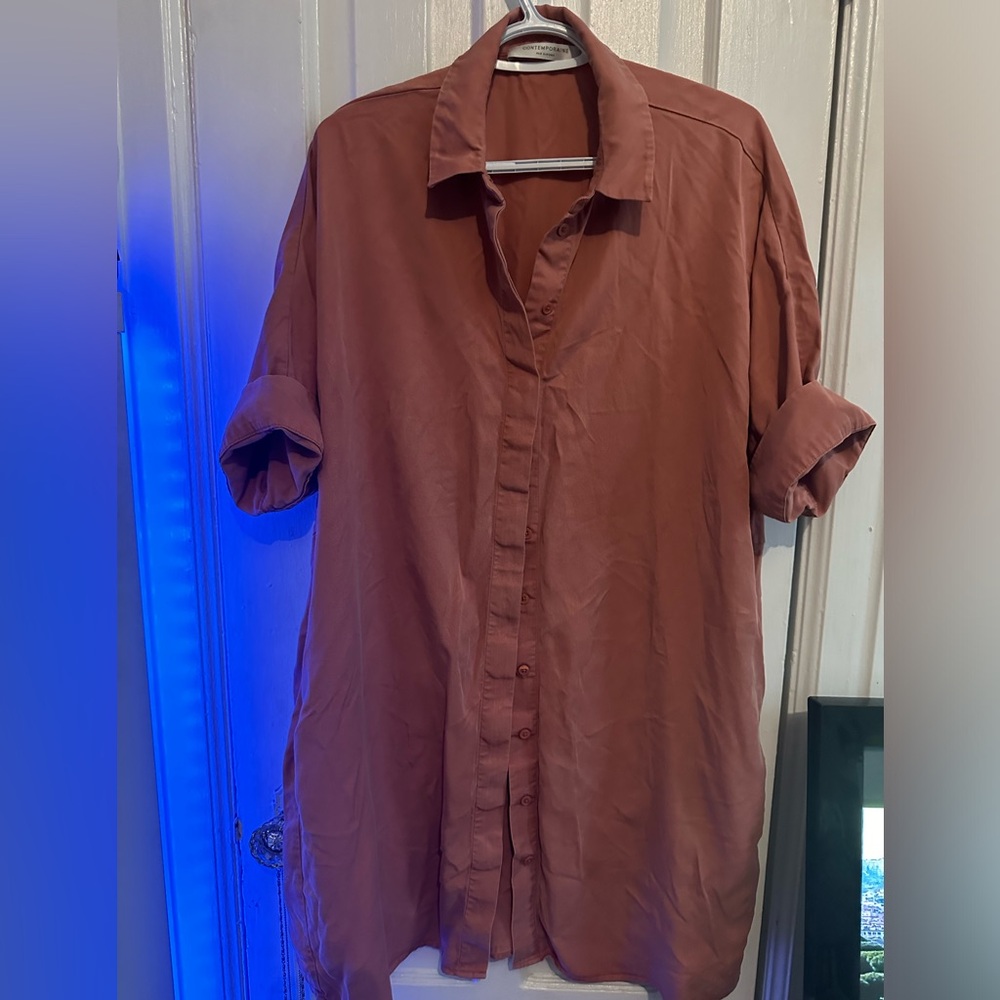 P—Dress with pockets.